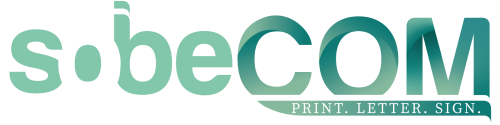 Sobecom — Print. Letter. Sign.